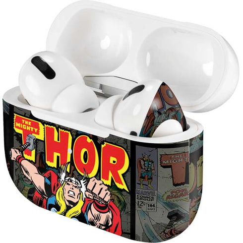 Marvel Classic Comics The Mighty Thor Vintage AirPods Skins